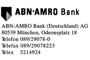 ABN AMRO Deutschland AG
