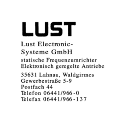 Lust Electronic Systeme GmbH