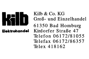 Kilb & Co. KG