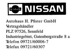 Autohaus H. Pfister GmbH