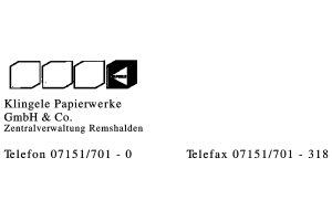 Klingele Papierwerke GmbH & Co.