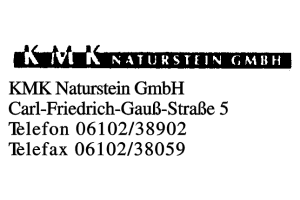 KMK Naturstein GmbH KMK Naturstein GmbH