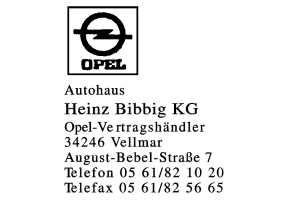 Autohaus Heinz Bibbig KG