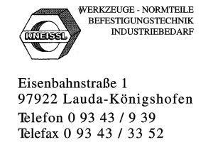 Knessl Werkzeuge