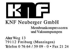 KNF Neuberger GmbH