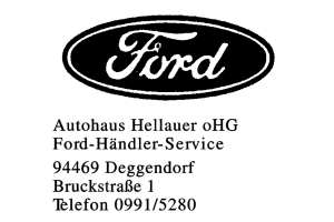 Autohaus Hellauer oHG Ford-Händler-Service