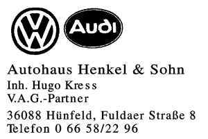 Autohaus Henkel & Sohn Inh. Hugo Kress