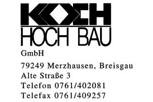 KOCH HOCHBAU GmbH