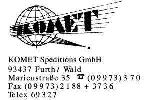 Komet Speditions GmbH
