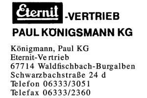 Königmann, Paul KG