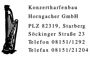 Konzertharfenbau Horngacher GmbH