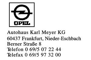 Autohaus Karl Meyer KG
