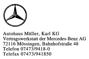 Autohaus Karl Müller KG