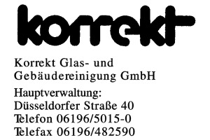 Korrekt Glas- und Gebäudereinigung GmbH