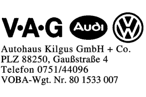 Autohaus Kilgus GmbH + Co.