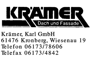 Krämer, Karl GmbH Krämer, Karl GmbH