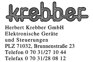 Krebber GmbH Herbert