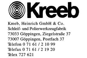 Kreeb, Heinrich GmbH & Co.
