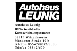 Autohaus Leunig Autohaus Leunig