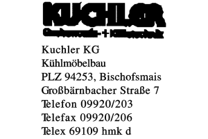 Kuchler KG