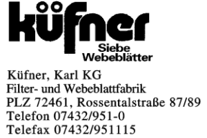 Küfner, Karl KG Küfner, Karl KG