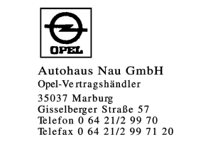 Autohaus Nau GmbH Autohaus Nau GmbH