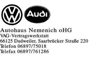 Autohaus Nemenich oHG