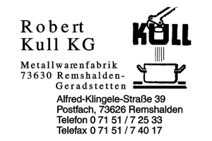 Kull, Robert KG, Metallwarenfabrik