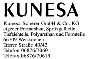 Kunesa Scherer GmbH & Co. KG