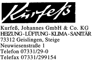 Kurfeß, Johannes GmbH & Co. KG