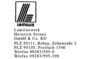 Lamiluxwerk Heinrich Strunz GmbH & Co. KG