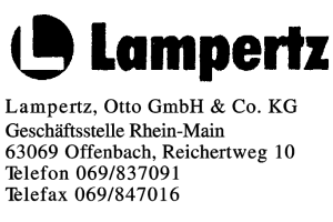 Lampertz, Otto GmbH & Co. KG