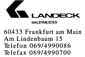 LANDECK Malermeister