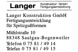 Lanfger Konstruktion GmbH Lanfger Konstruktion GmbH