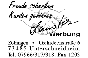 Lauster Werbung
