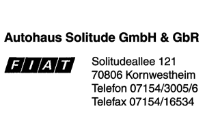 Autohaus Solitude GmbH & GbR