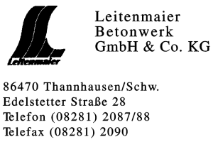 Leitenmaier Straßen- und Tiefbau GmbH