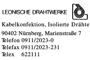 Leonische Drahtwerke AG