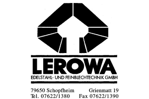 LEROWA Edelstahl- und Feinblechtechnik GmbH