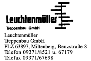 Leuchtenmüller Treppenbau GmbH Leuchtenmüller Treppenbau GmbH