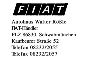 Autohaus Walter Rößle