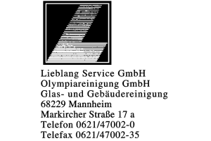 Lieblang Service GmbH Olympiareinigung GmbH