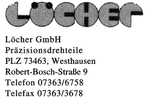 Löcher GmbH Präzisionsdrehteile