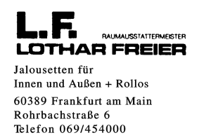 LOTHAR FREIER LOTHAR FREIER