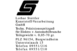 Lothar Stettler Kunststoff-Verarbeitung GmbH