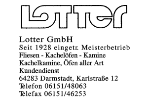 Lotter GmbH Lotter GmbH
