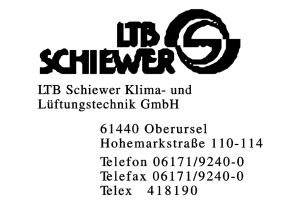 LTB Schiewer Klima- und Lüftungstechnik GmbH