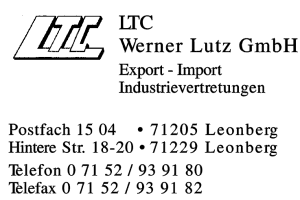 LTC Werner Lutz GmbH