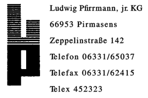 Ludwig Pfirrmann jr. KG