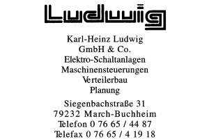 Ludwig, Karl-Heinz GmbH & Co. Ludwig, Karl-Heinz GmbH & Co.